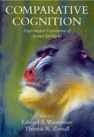 Comparative cognition : experimental explorations of animal intelligence /