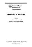 Learning in animals /