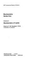 Biochemistry of Lipids : Edited by T.W. Goodwin.