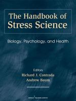 The handbook of stress science biology, psychology, and health /