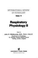 Respiratory physiology II /