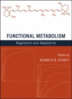 Functional metabolism : regulation and adaptation /