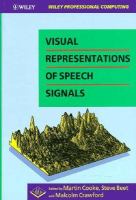 Visual representations of speech signals /