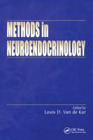 Methods in neuroendocrinology /