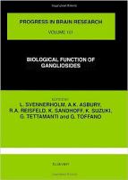Biological function of gangliosides : proceedings of Nobel Symposium 83 /