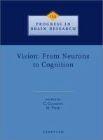 Vision : from neurons to cognition /