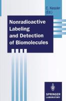 Non-radioactive labeling and detection of biomolecules /
