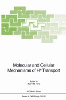 Molecular and cellular mechanisms of H+ transport /