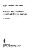 Structure and function of invertebrate oxygen carriers /