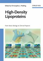 High-density lipoproteins : from basic biology to clinical aspects /