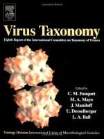 Virus taxonomy : classification and nomenclature of viruses : eighth report of the International Committee on the Taxonomy of Viruses /