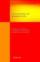 Data mining in biomedicine