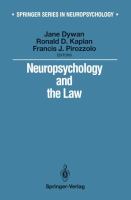 Neuropsychology and the law /