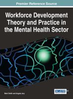 Workforce development theory and practice in the mental health sector /
