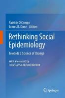 Rethinking social epidemiology towards a science of change /