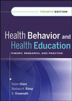 Health behavior and health education theory, research, and practice /