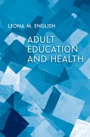 Adult education and health /