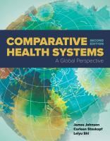 Comparative health systems : a global perspective /