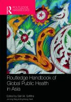 Routledge handbook of global public health in Asia /