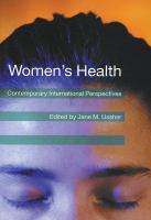 Women's health : contemporary international perspectives /