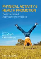 Physical activity and health promotion : evidence-based approaches to practice /