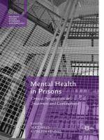 Mental health in prisons : critical perspectives on treatment and confinement /