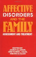 Affective disorders and the family : assessment and treatment /
