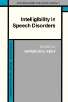 Intelligibility in speech disorders : theory, measurement, and management /