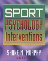 Sport psychology interventions /