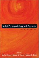 Adult psychopathology and diagnosis /