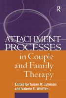 Attachment processes in couple and family therapy /