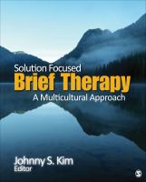 Solution-focused brief therapy : a multicultural approach /