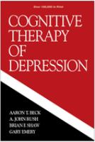 Cognitive therapy of depression /
