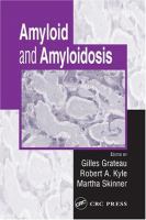 Amyloid and amyloidosis /