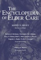 The encyclopedia of elder care /
