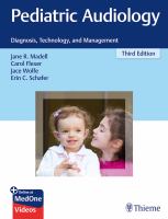 Pediatric audiology : diagnosis, technology, and management /