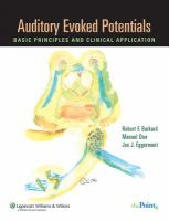 Auditory evoked potentials : basic principles and clinical application /