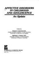 Affective disorders in childhood and adolescence : an update /