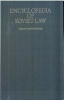 Encyclopedia of Soviet law /