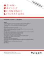 Asian-Pacific economic literature.