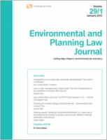 Environmental and planning law journal.