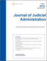 Journal of judicial administration.