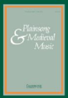 Plainsong & medieval music.