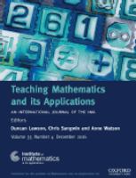 Teaching mathematics and its applications /