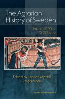 The agrarian history of Sweden : 4000 BC to AD 2000 /