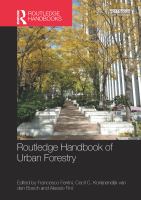 Routledge handbook of urban forestry /