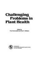 Challenging problems in plant health /