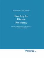 Breeding for disease resistance /