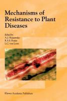 Mechanisms of resistance to plant diseases /