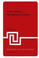 Active Defense Mechanisms in Plants /
